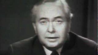 Harold Wilson talking about devaluation of the pound in your pocket [upl. by Tnafni421]