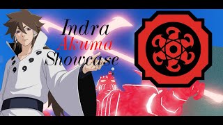 INDRA AKUMA SHOWCASE Shindo Life [upl. by Adyeren]