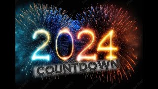 NEW YEARS EVE COUNTDOWN 2024 [upl. by Arzed]