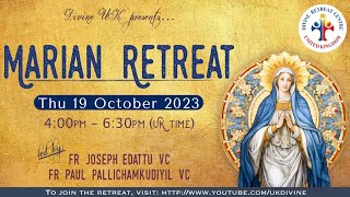 LIVE Marian Retreat 19 October 2023 Divine UK [upl. by Briscoe]