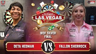 Deta Hedman vs Fallon Sherrock  WDF Silver Final  Las Vegas Open [upl. by Thorn]