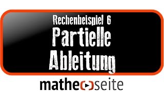 Partielle Ableitung Beispiel 6  A5101 [upl. by Atiuqet]