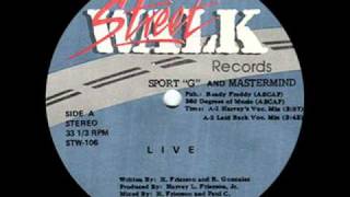 SPORT quotGquot AND MASTERMIND  LIVE  rare 1988 NY rap [upl. by Katherin]