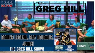 Boston Bruins Legend Ray Bourque Joins Boston Memories  The Greg Hill Show [upl. by Nissensohn]