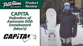 CAPiTA Defenders of Awesome DOA Snowboard Mens  W2324 Product Review [upl. by Rhynd]