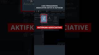 Cara mudah membuat arsiran dynamic block dengan ASSOCIATIVE HATCH autocad autocadtutorials [upl. by Uzzi]