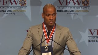 2018 VFW Americanism Award  David Goggins [upl. by Jenilee]