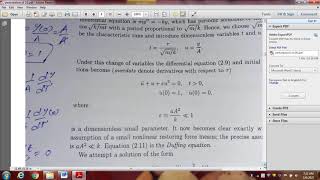 Perturbation methods for differential equations [upl. by Ahsiak]