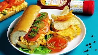 Gobble  Egg Sub Sandwich  Easy amp Healthy [upl. by Malone]