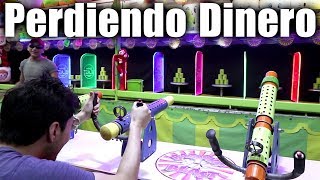 PERDIENDO 500 PESOS EN JUEGOS DE LA FERIA  ChideeTv [upl. by Atalee715]