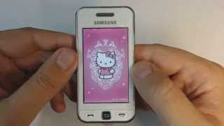 Samsung S5230 factory reset [upl. by Niltyak608]