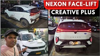 Tata Nexon Facelift Creative Plus Accessories  Hand Rest  Bucket Covers  Side Beading  Mats [upl. by Ahseenal604]