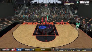 NBA 2K25 2 Way MidRange Slasher SG 6ft8 7ft wingspan ProAm Gameplay PS5 [upl. by Limber]