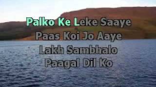 Kal Ho Naa Ho Kal Ho Naa Ho Karaoke With Lyricsm4v [upl. by Tobie52]