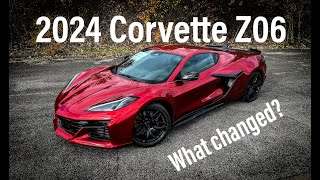 2024 Corvette Z06  What changed for 2024  FULL Walk Around and Review [upl. by Ali709]