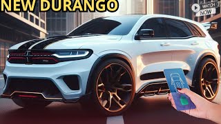 Finally REVEAL 2025 Dodge Durango Redesign Exclusive First Look [upl. by Novled]