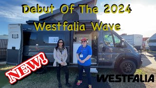 Debut Of The NEW 2024 Westfalia Wave BClass RV PopTop On The Ram Chassis  Florida RV SuperShow [upl. by Ostraw369]