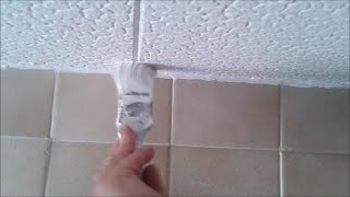 How To Paint Polystyrene Tiles [upl. by Blodgett938]