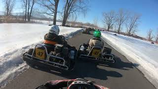 SH Karting Ice Kart 02042024 Highlights [upl. by Merth443]