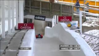 Lake Placid WC Womens Skeleton November 8 2012 Heat 2 [upl. by Gonroff]