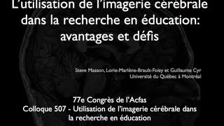 Utilisation de limagerie cérébrale dans la recherche en éducation  avantages et défis [upl. by Garvey]