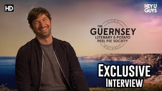 Michiel Huisman on being inspired by The Guernsey Literary and Potato Peel Pie Society Interview [upl. by Noynek]