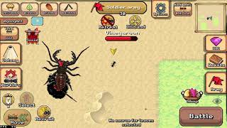 Pocket Ants new miniboss  Vinegaroon Scorpion [upl. by Gwyn760]