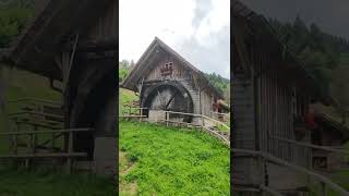 Kleine Wassermühle im Heuhüttental bei Forbach im Schwarzwald [upl. by Avalsorim]