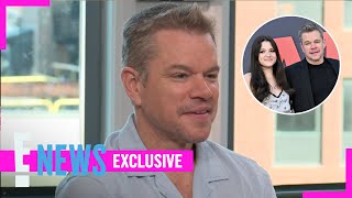 Matt Damon Opens Up About “Surreal” Experience of Sending His Daughter to College  E News [upl. by Seabrooke]