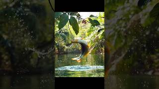 Fish jumping out of the water animals  wildlife documentary wildlife [upl. by Tove]