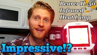 Beurer Infrared Heat Lamp Review 🔥♨️ IL50 300 WATT [upl. by Ydissac231]