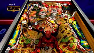 Gorgar Table On Williams Pinball Classics aka Pinball Hall Of Fame [upl. by Ehtyde]