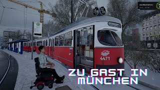 Zu Gast in München I E1 auf abwegen I Fahrzeugflotte kaputt I TRAM SIM I tram [upl. by Nueormahc]