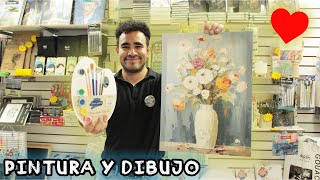 ARTÍCULOS DE PINTURA Y DIBUJO 🎨 en Plaza Izazaga 89  Pinceles  Lienzos  Pinturas [upl. by Ferree221]