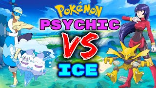 We Only Catch Psychic or Ice Type Pokemon Then We FIGHT [upl. by Aibar]