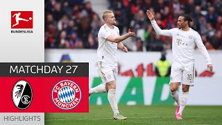 De Ligt Again  SC Freiburg  FC Bayern München 01  Highlights  Matchday 27 – Bundesliga 202223 [upl. by Yesiad]