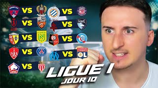 🇫🇷 Pronostic Foot LIGUE 1  Mes 9 PRONOSTICS  Ligue 1 [upl. by Hardan]