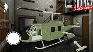 Granny v18 New Update Helicopter Escape in Granny Resurgence  grandpa granny game detective [upl. by Ynnhoj420]