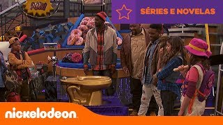 Game Shakers  Vaso sanitário chique  Brasil  Nickelodeon em Português [upl. by Korwun185]