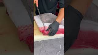 Luxurious 1000 Otoro Trim The Ultimate Bluefin Tuna Craftsmanship bluefintuna otoro sashimi hd [upl. by Godber]