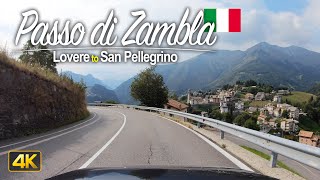 Drivers View Driving the Passo di Zambla Italy 🇮🇹 [upl. by Metzgar828]