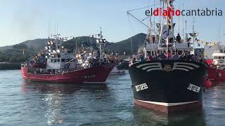 Procesión Fiestas Virgen del Puerto Santoña 2018 [upl. by Barrus]