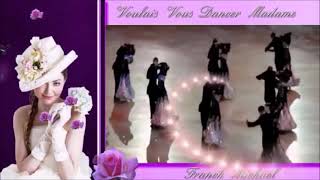 VOULEZVOUS DANSER MADAME   WALTZ DANCE FRANK MICHAEL [upl. by Auhoj]