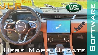 PIVI PRO MAP UPDATES  here Maps Update  Jaguar Land Rover  How to go  Jaguar Land Rover Fan [upl. by Adamsen]