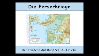 Der Ionische Aufstand 500494 v Chr Perserkriege  Ionien  Antike  Griechenland [upl. by Hackathorn]