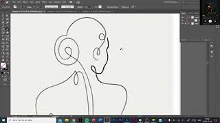 Drawing on adobe illustrator in HP ENVY 360 [upl. by Boor521]