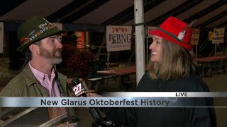 New Glarus Oktoberfest continues through the weekend [upl. by Nosam600]