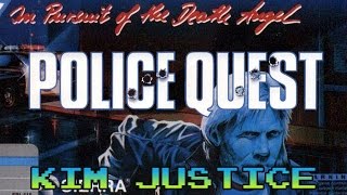 Police Quest 1 In Pursuit of the Death Angel Review  PCDOS  Kim Justice [upl. by Nodal]