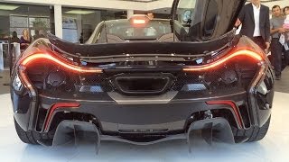 McLaren P1 Startup and Revving at The Collection Coral Gables FL [upl. by Ivetts953]