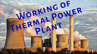 How Thermal Power Station Works by OcS wwwoctavesimcom [upl. by Leggat212]